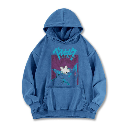 Dark Sword Saga Black Swordsman V8 Vintage Hoodie