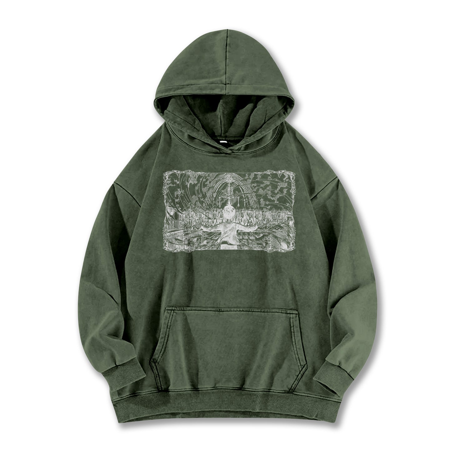 Attack on Titan Eren's Power Vintage Hoodie