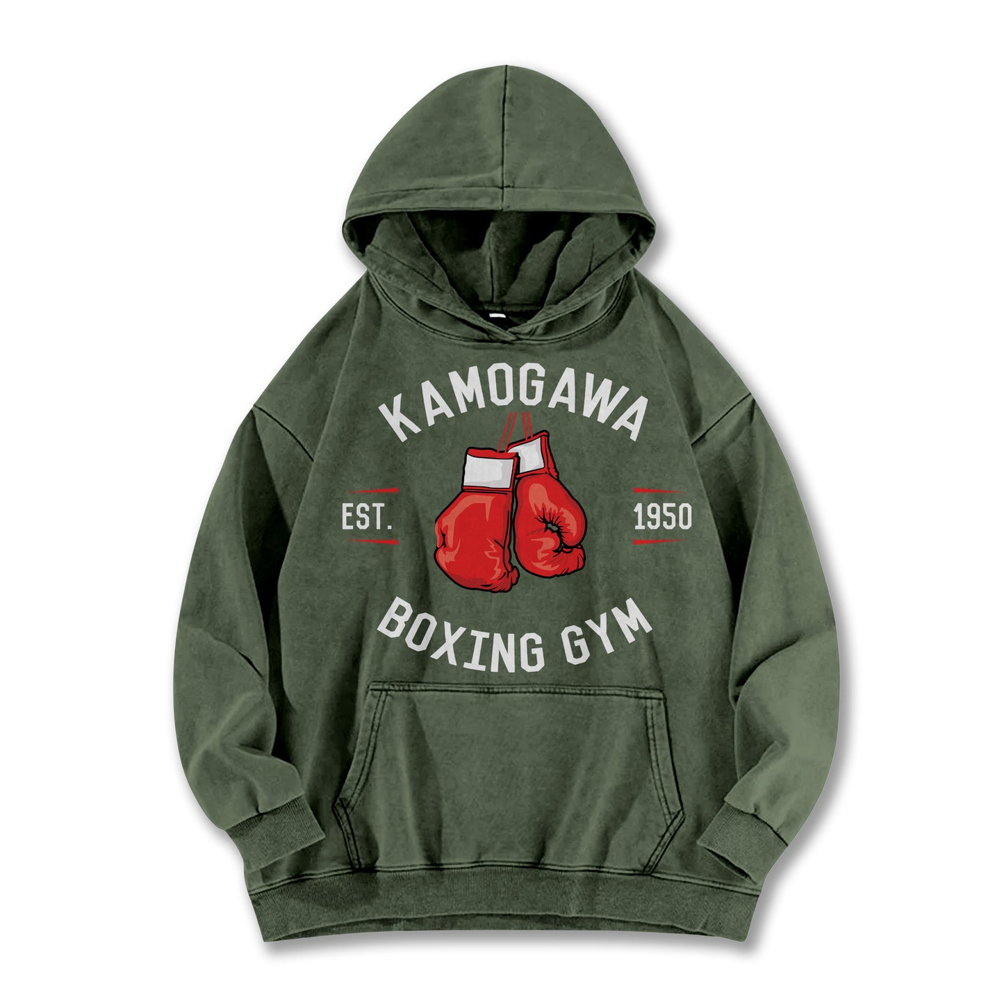 Hajime No Ippo Kamogawa Boxing Gym V3 Vintage Hoodie