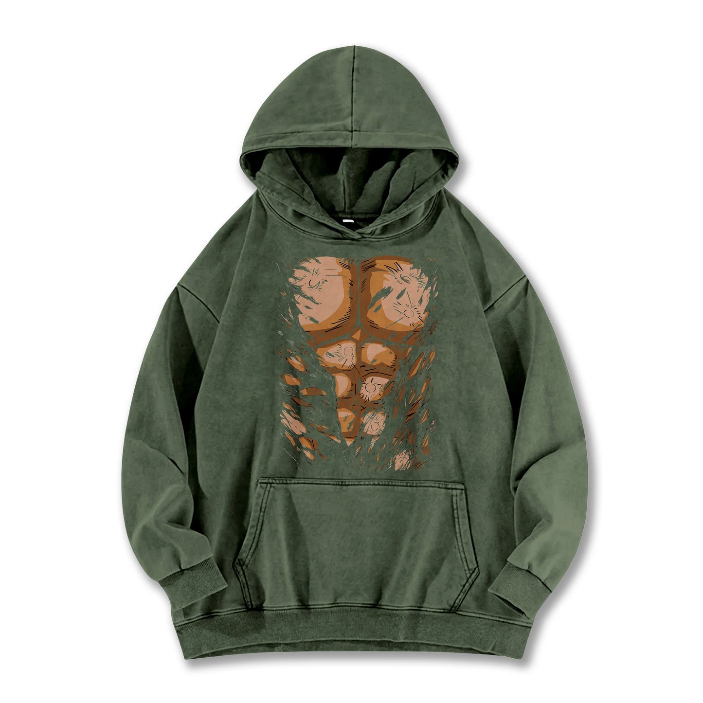 Ultimate Grappler's 6-Pack Abs Vintage Hoodie