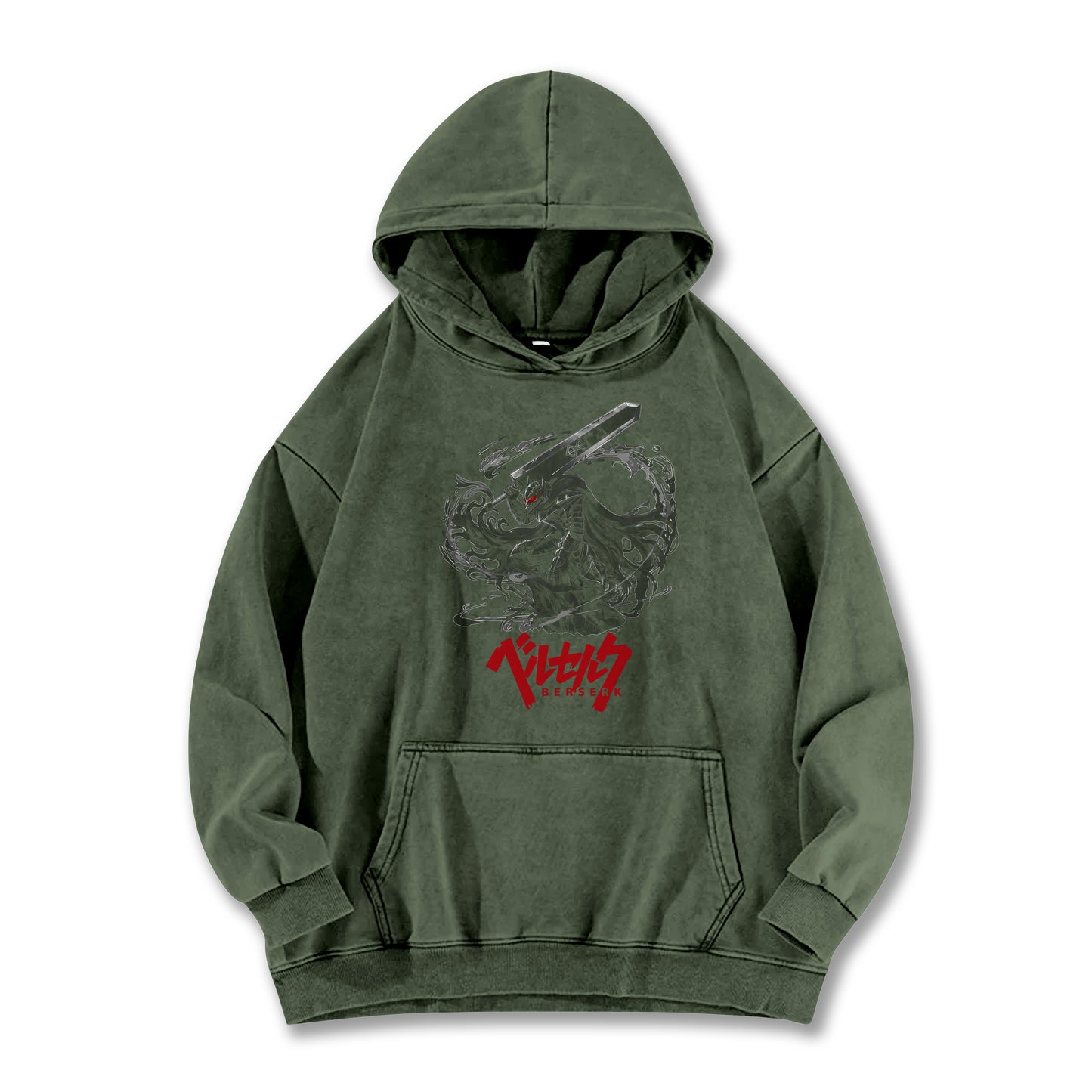 Dark Sword Saga Black Swordsman Vintage Hoodie