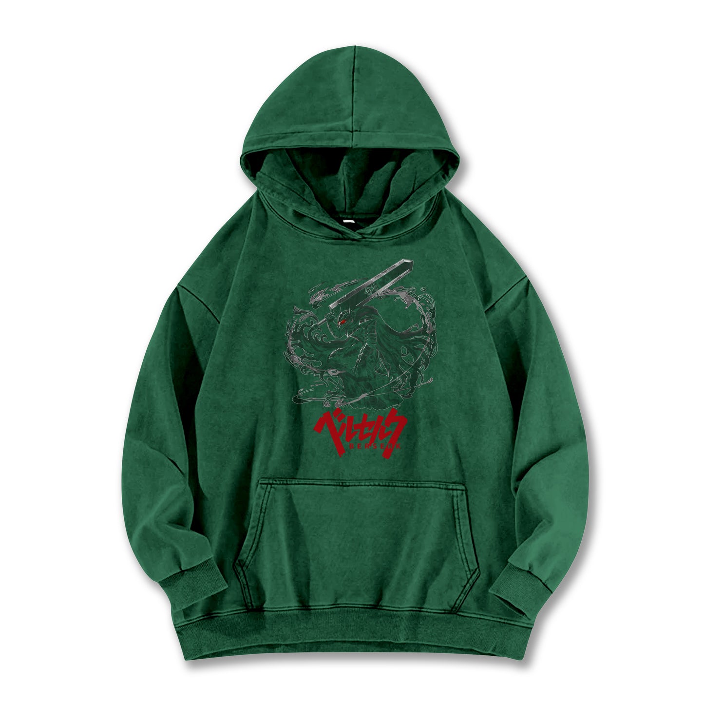 Dark Sword Saga Black Swordsman Vintage Hoodie
