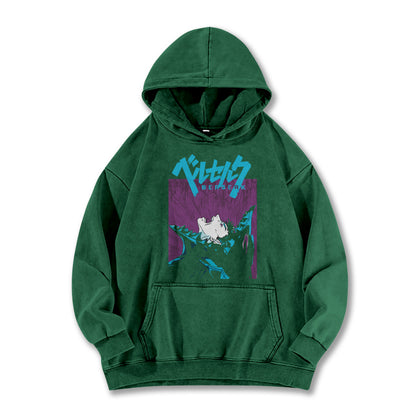 Dark Sword Saga Black Swordsman V8 Vintage Hoodie