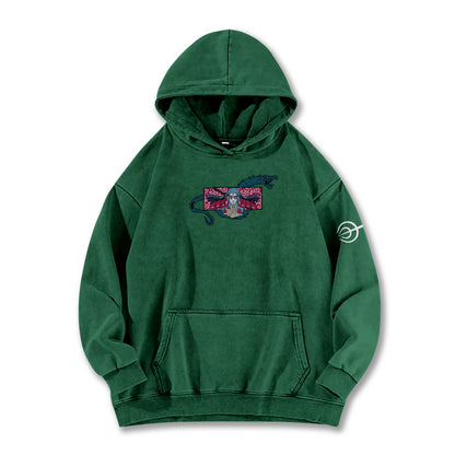 Hidden Leaf Shinobi Hashirama Senju Wood Dragon Vintage Hoodie