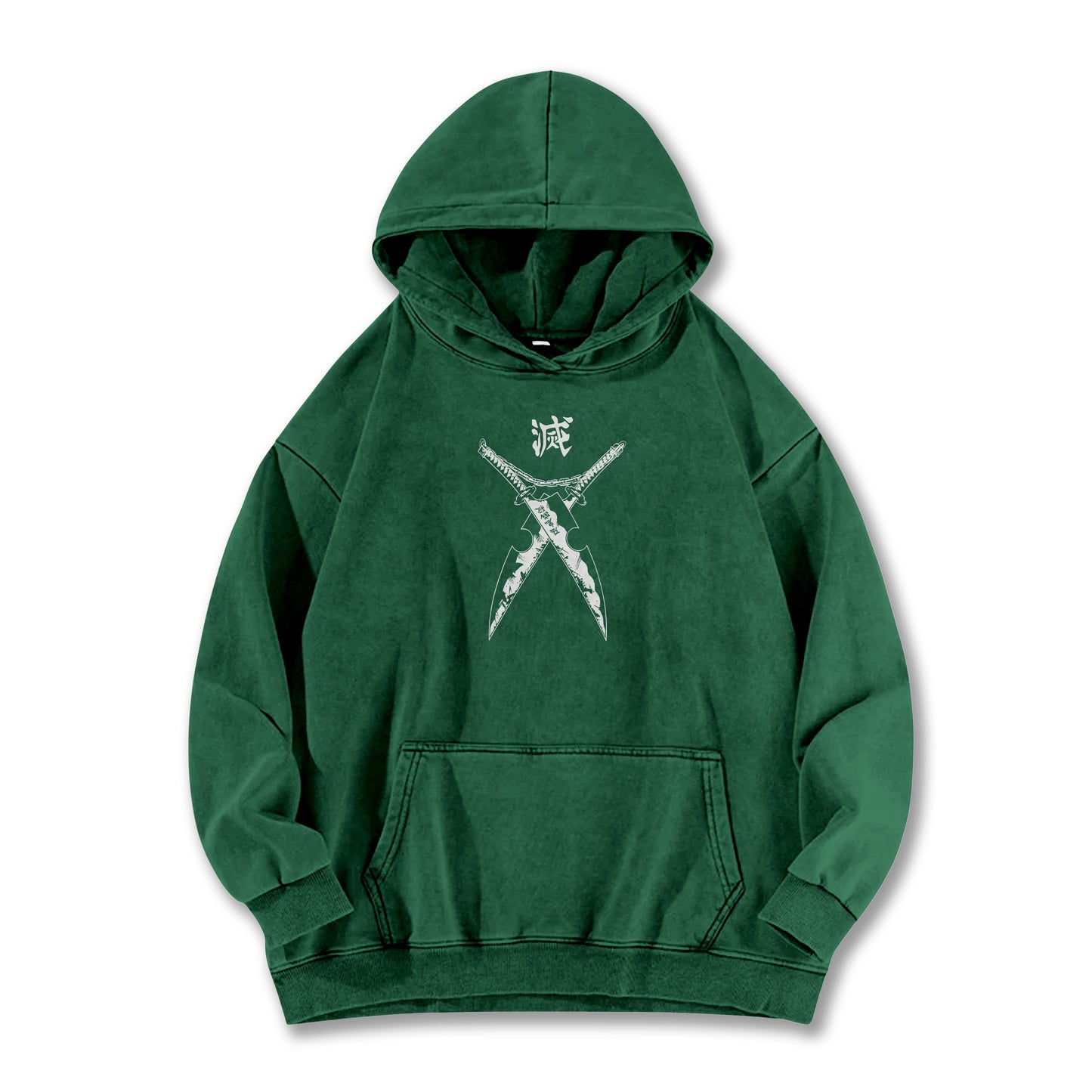 Blade of Demon Hunters Sanemi Shinazugawa Vintage Hoodie