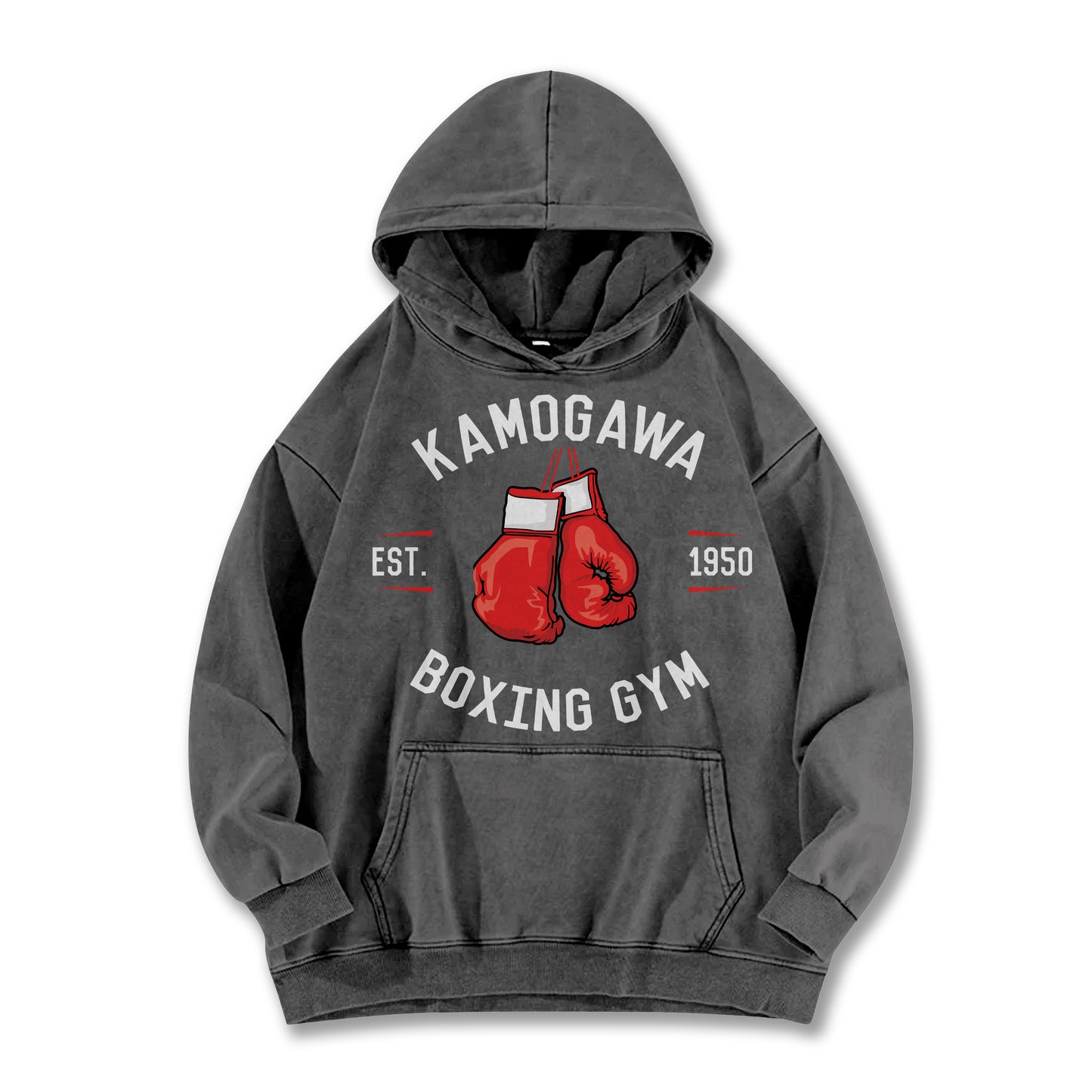 Hajime No Ippo Kamogawa Boxing Gym V3 Vintage Hoodie