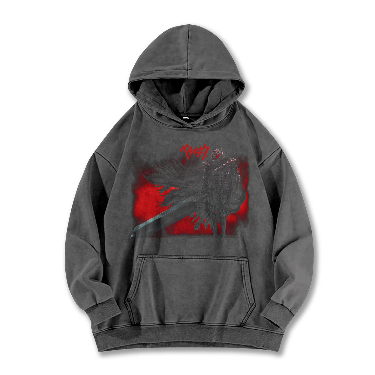 Dark Sword Saga Black Swordsman V9 Vintage Hoodie