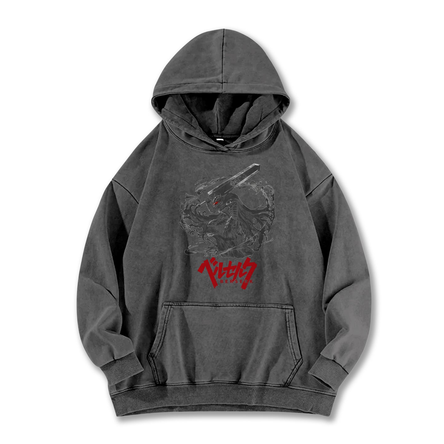 Dark Sword Saga Black Swordsman Vintage Hoodie