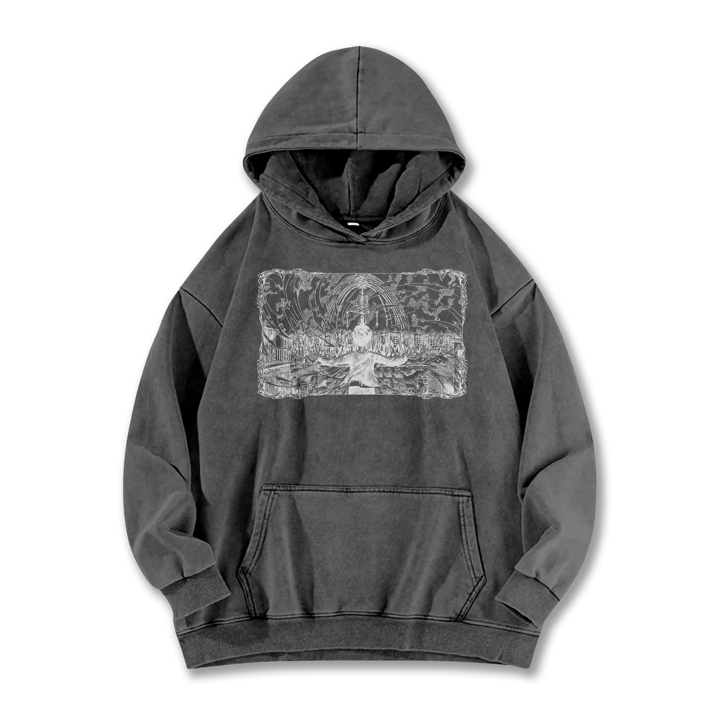 Attack on Titan Eren's Power Vintage Hoodie