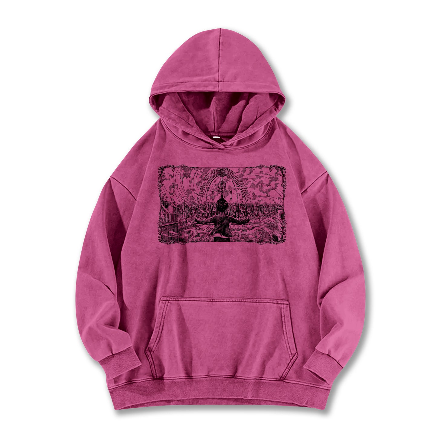 Attack on Titan Eren's Power Vintage Hoodie