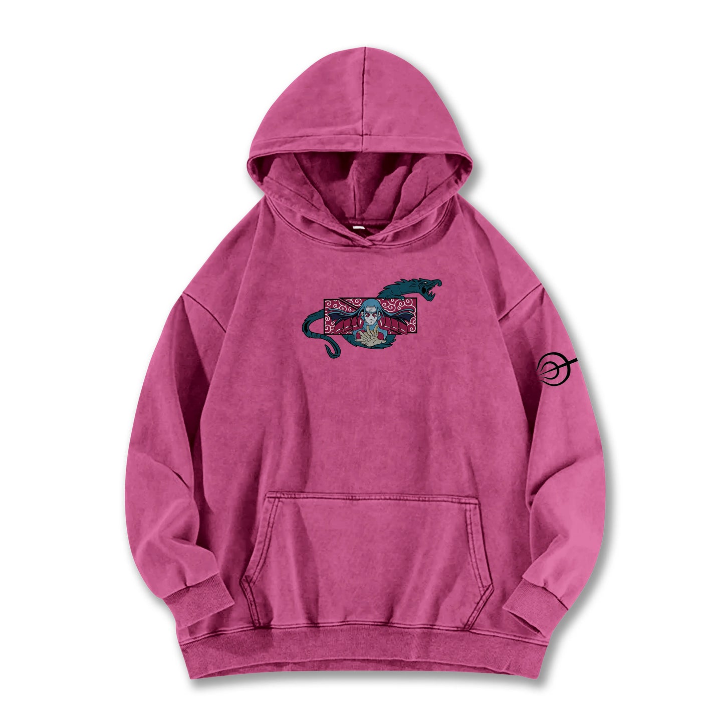 Hidden Leaf Shinobi Hashirama Senju Wood Dragon Vintage Hoodie