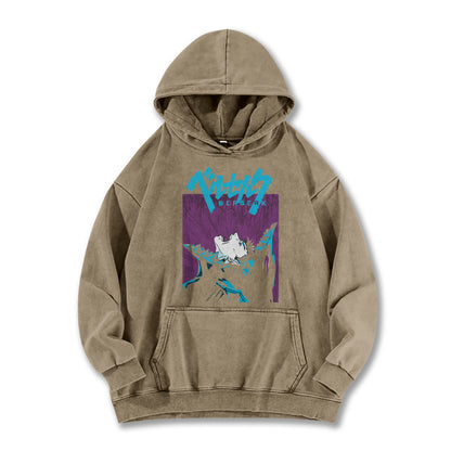 Dark Sword Saga Black Swordsman V8 Vintage Hoodie