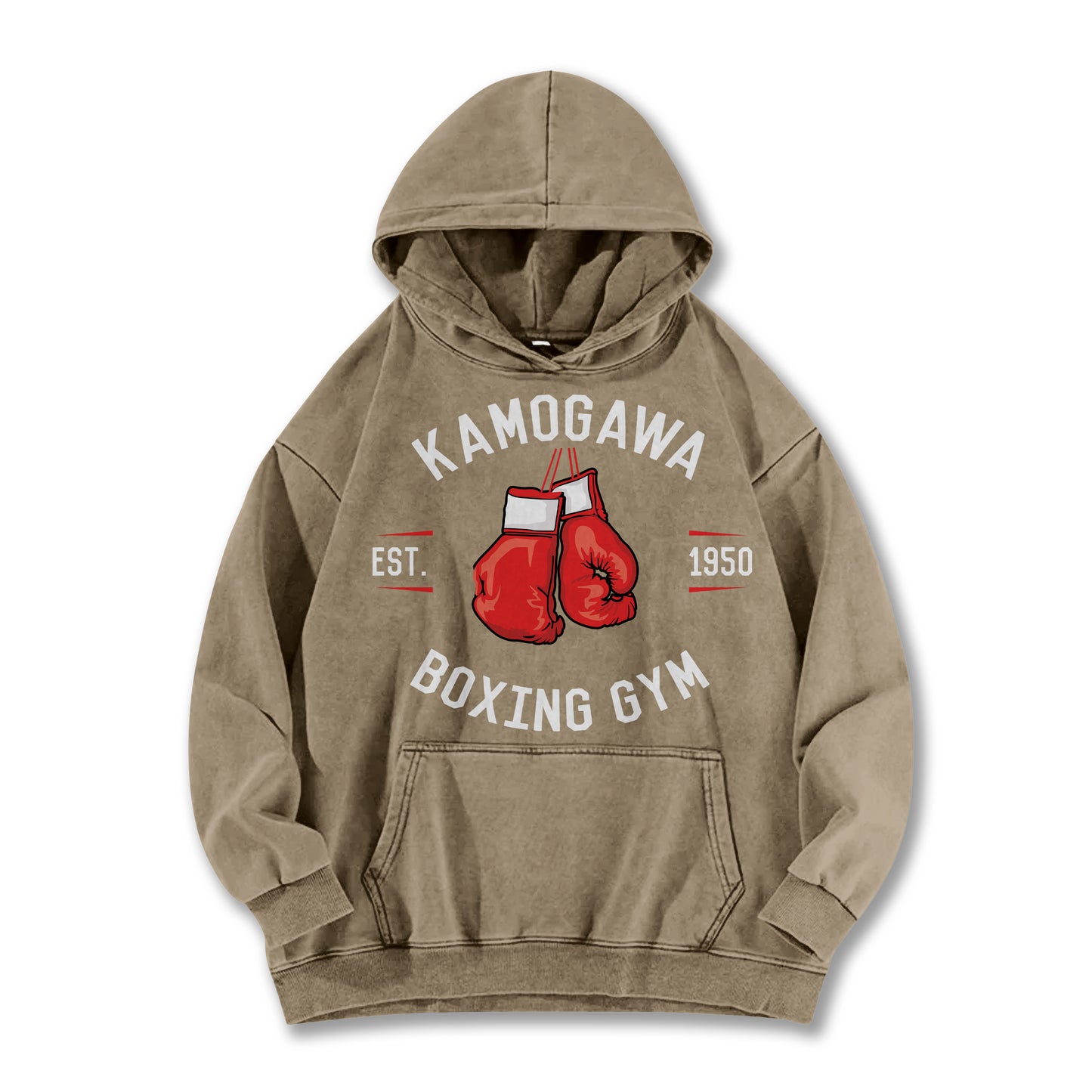 Hajime No Ippo Kamogawa Boxing Gym V3 Vintage Hoodie