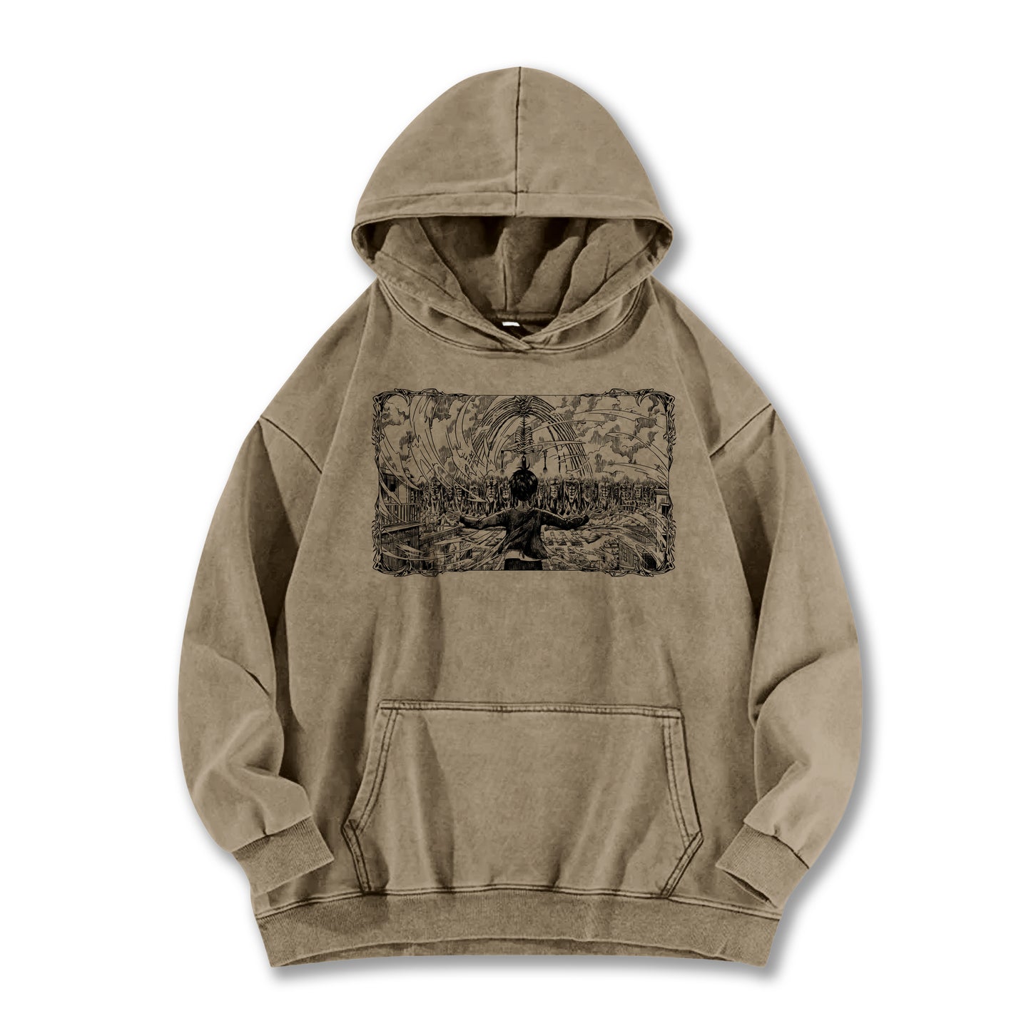 Attack on Titan Eren's Power Vintage Hoodie