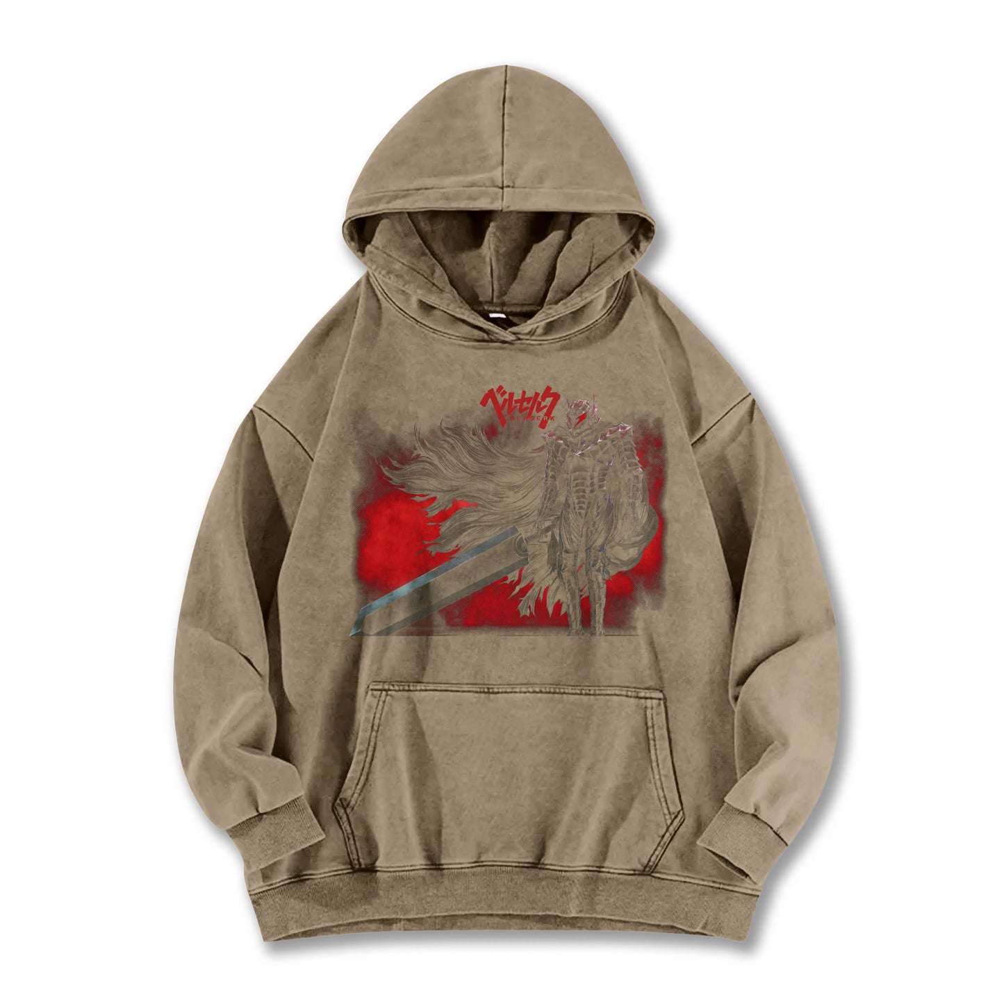 Dark Sword Saga Black Swordsman V9 Vintage Hoodie