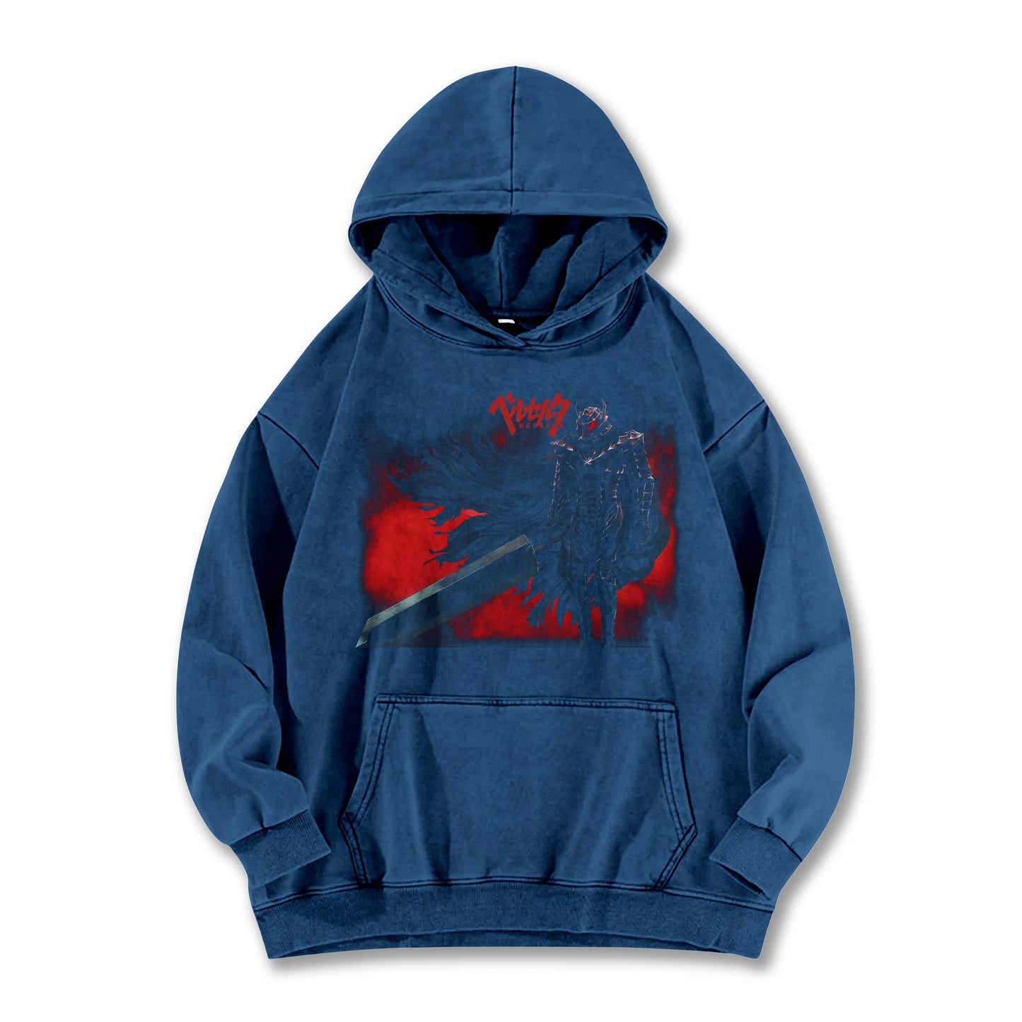 Dark Sword Saga Black Swordsman V9 Vintage Hoodie