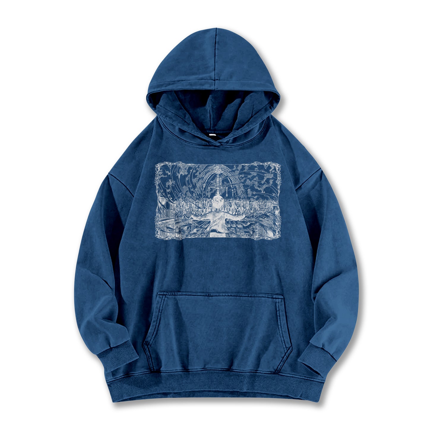 Attack on Titan Eren's Power Vintage Hoodie