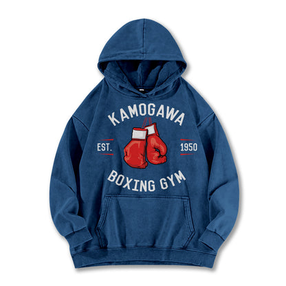 Hajime No Ippo Kamogawa Boxing Gym V3 Vintage Hoodie