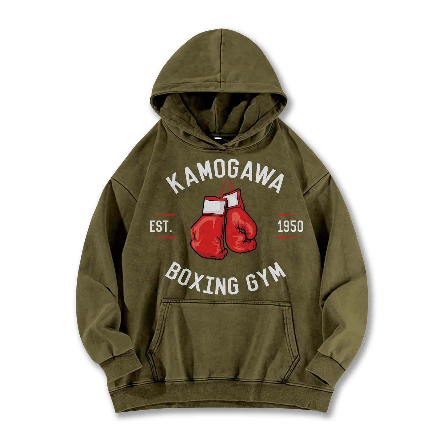Hajime No Ippo Kamogawa Boxing Gym V3 Vintage Hoodie
