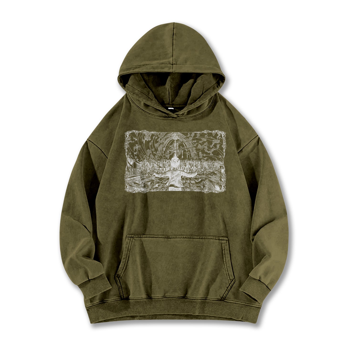 Attack on Titan Eren's Power Vintage Hoodie
