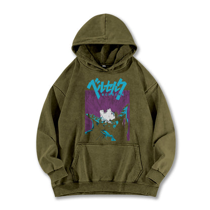 Dark Sword Saga Black Swordsman V8 Vintage Hoodie