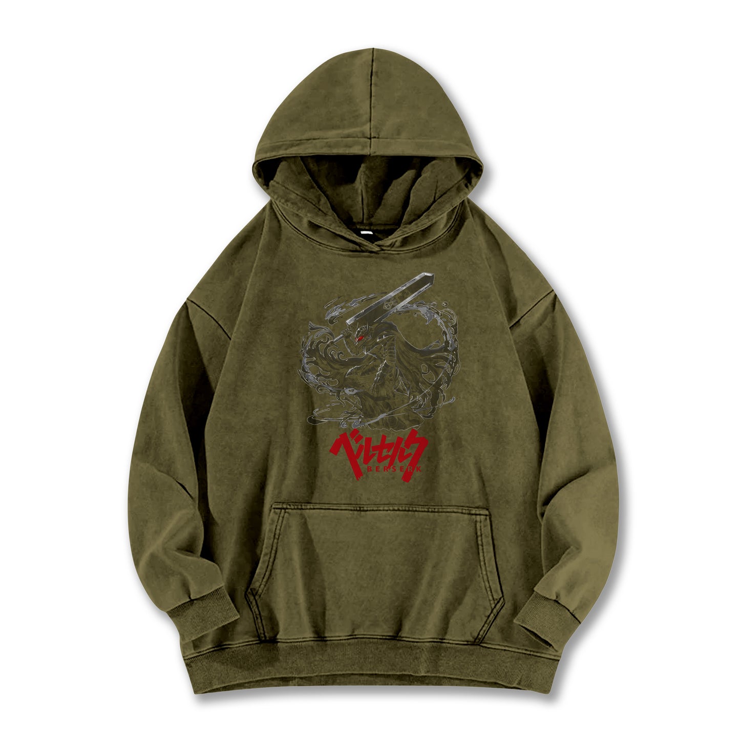 Dark Sword Saga Black Swordsman Vintage Hoodie