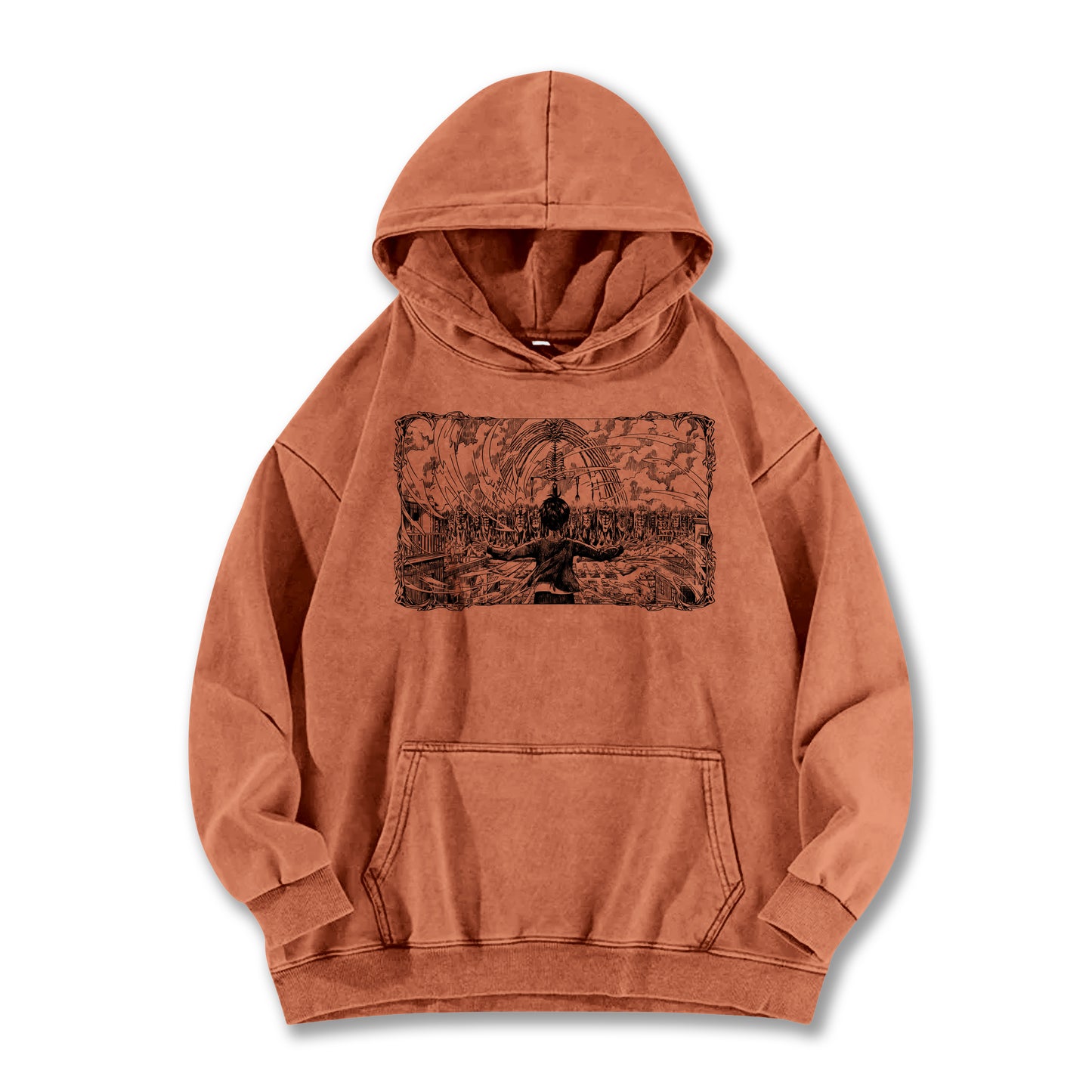 Attack on Titan Eren's Power Vintage Hoodie