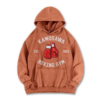 Hajime No Ippo Kamogawa Boxing Gym V3 Vintage Hoodie