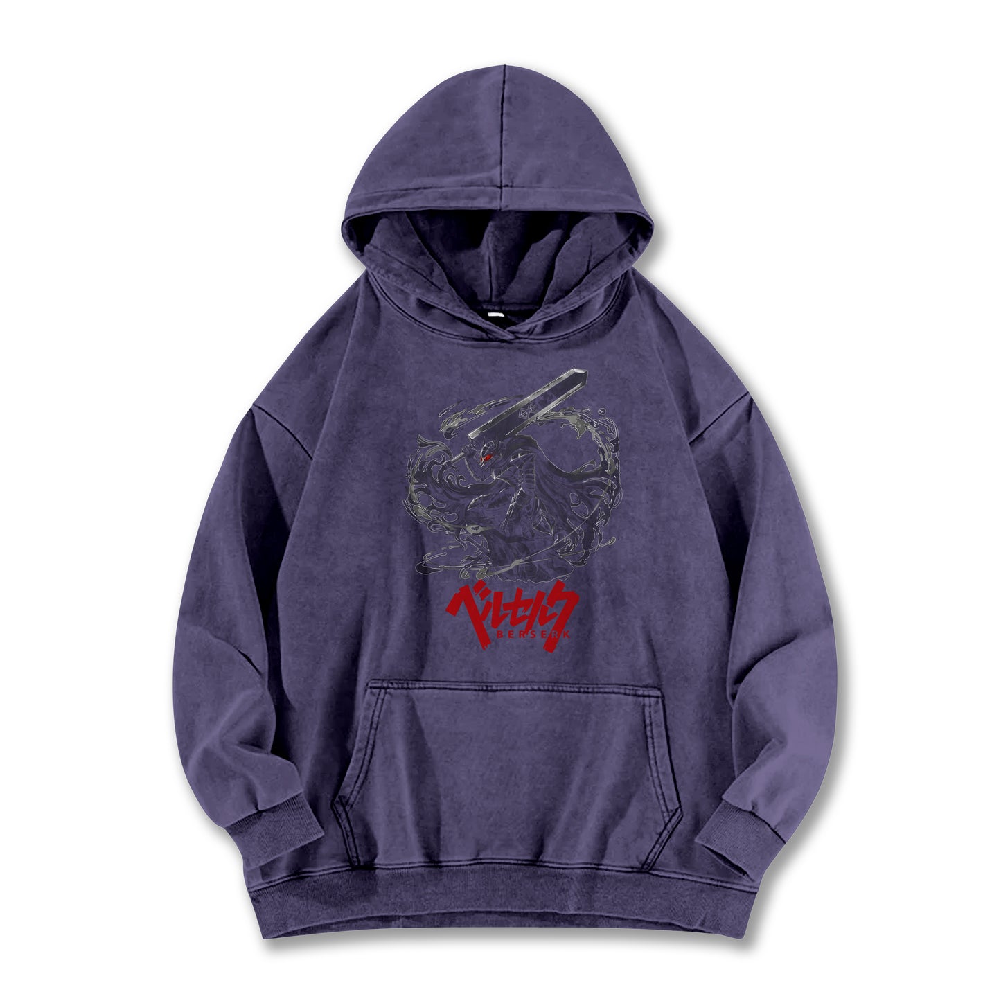 Dark Sword Saga Black Swordsman Vintage Hoodie