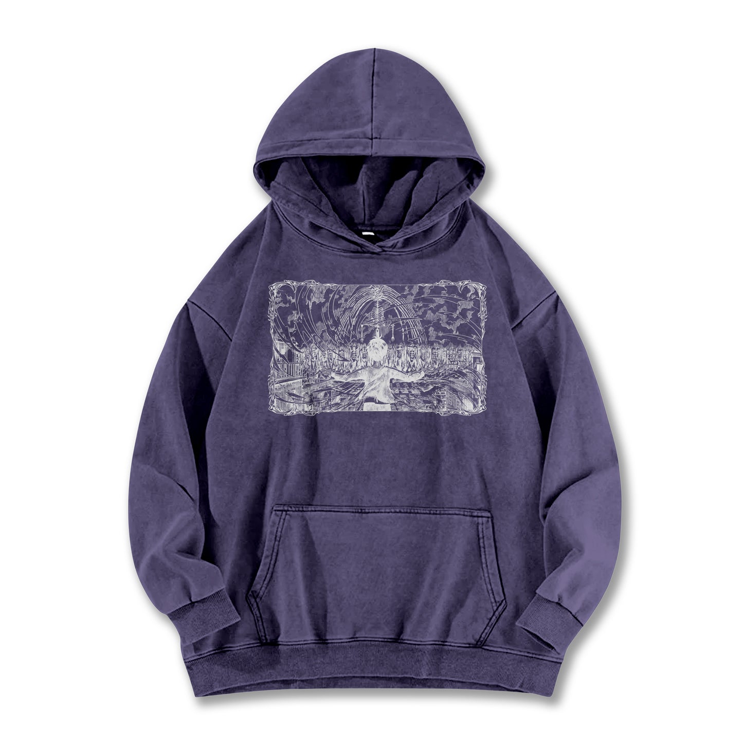 Attack on Titan Eren's Power Vintage Hoodie
