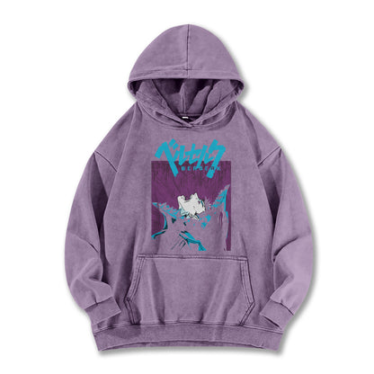 Dark Sword Saga Black Swordsman V8 Vintage Hoodie