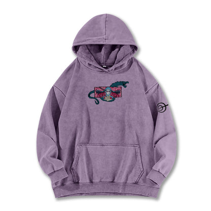 Hidden Leaf Shinobi Hashirama Senju Wood Dragon Vintage Hoodie