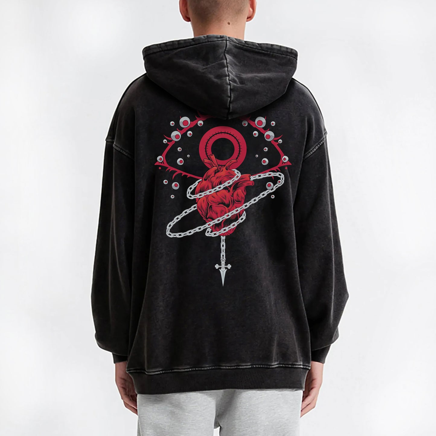 Elite Hunter Saga Scarlet Chain Avenger's Chains Vintage Hoodie