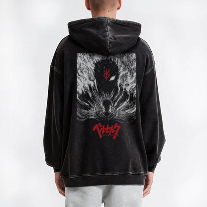 Dark Sword Saga Branded Swordsman V2 Vintage Hoodie