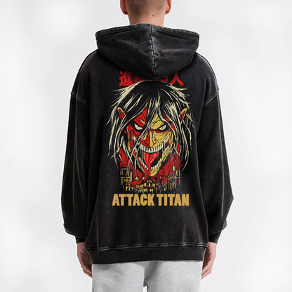 Attack on Titan Aufklärungstrupp Kapuzenpullover