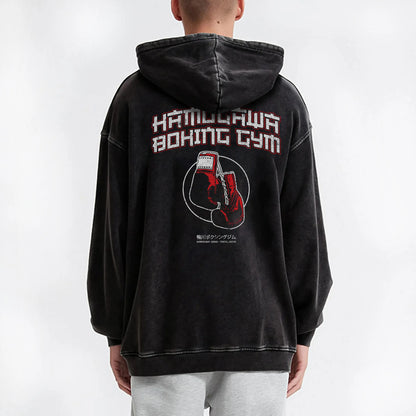 Hajime No Ippo Kamogawa Boxing Gym V4 Vintage Hoodie