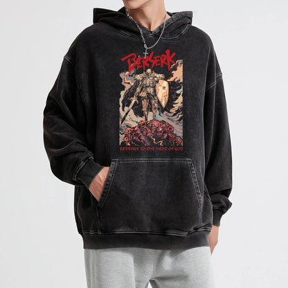 Dark Sword Saga Revenge to the Hand of God Vintage Hoodie