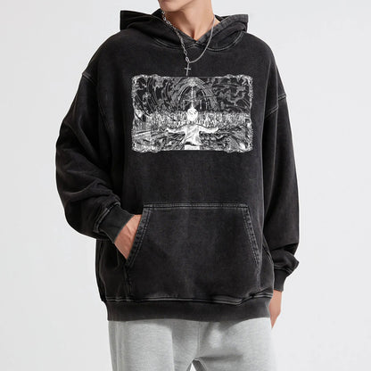 Titan Siege Freedom Fighter, Blade Protector & Strategic Mind Vintage Hoodie