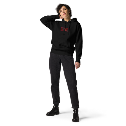 Black Clover Asta's Demon Hoodie (Embroidered)