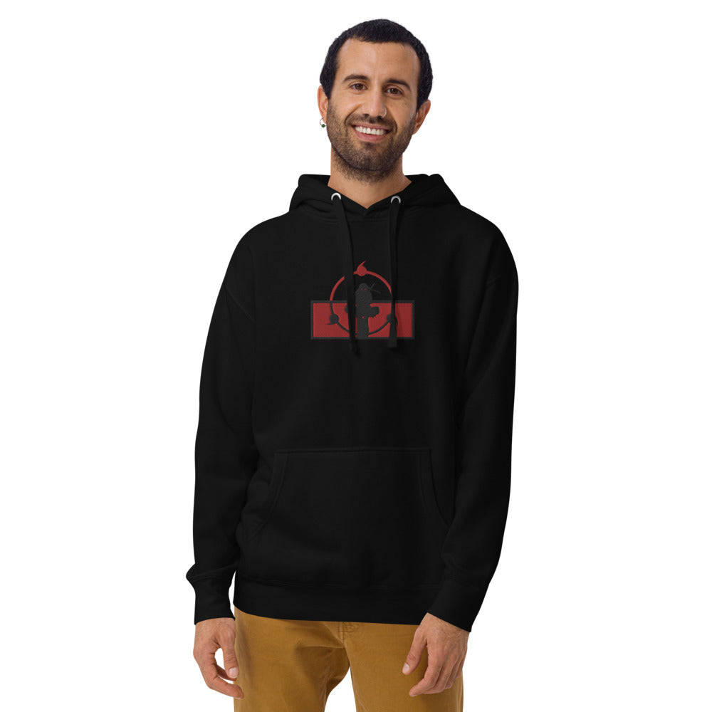 Naruto - Itachi of the Hidden Leaf Village Hoodie (Embroidered)