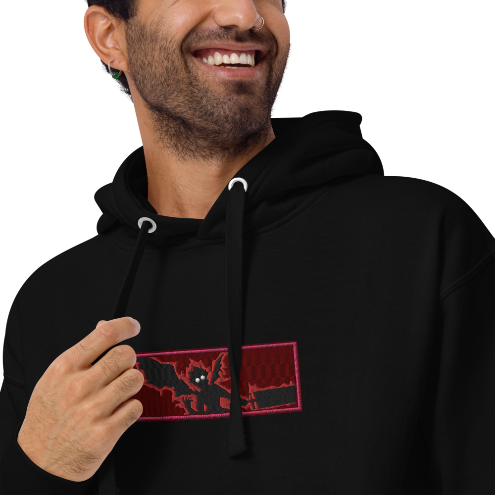 Black Clover Asta's Demon Hoodie (Embroidered)