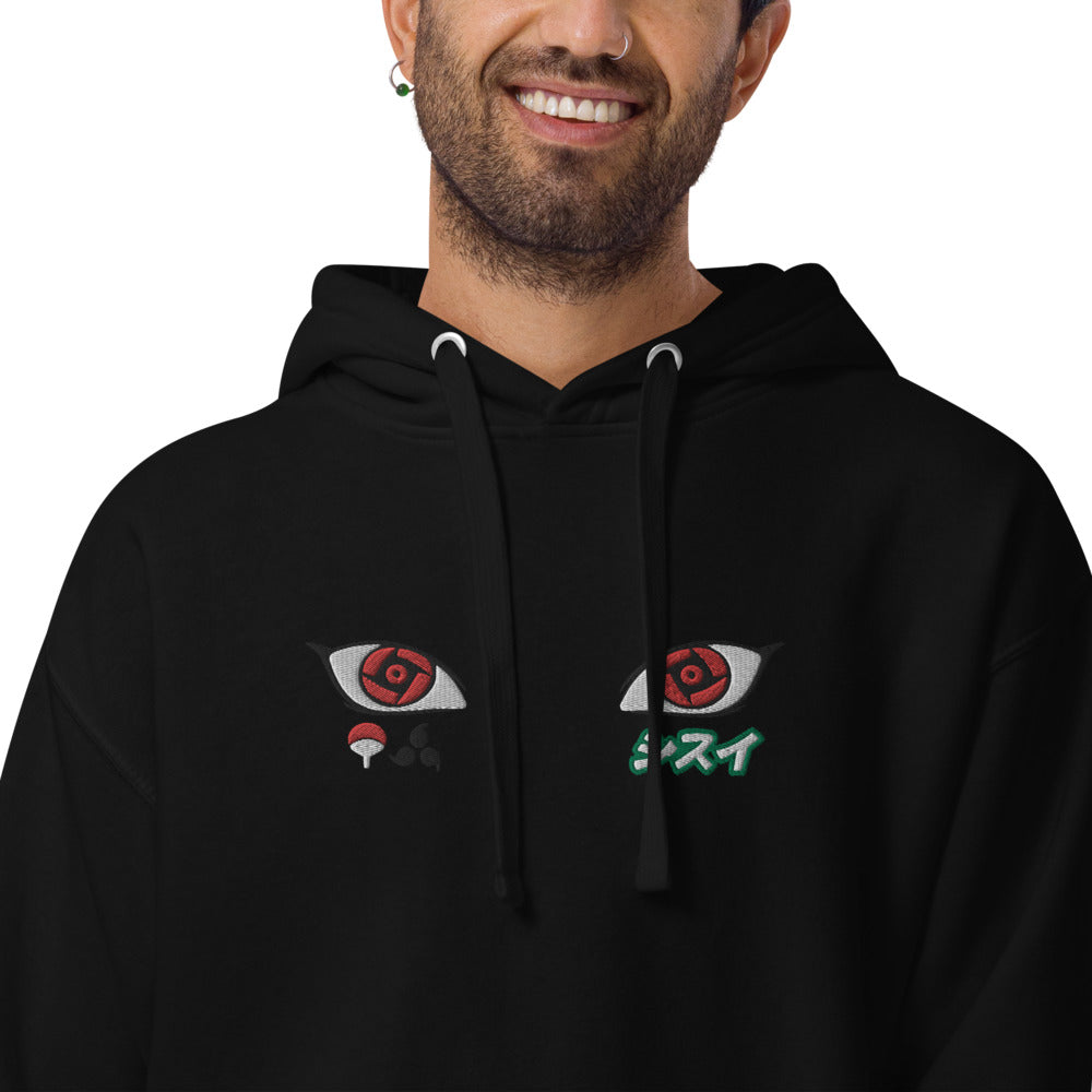 Naruto - Shisui Flicker Hoodie (Embroidered)