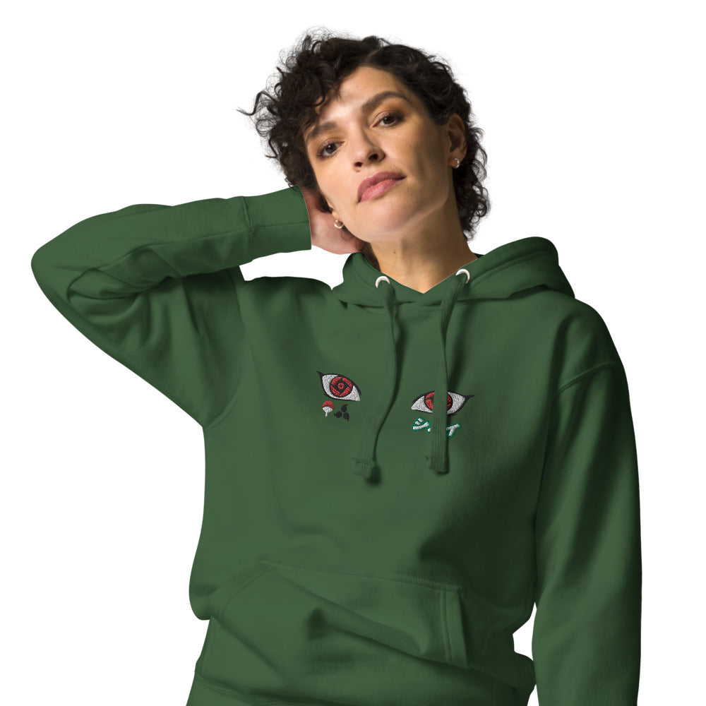 Naruto - Shisui Flicker Hoodie (Embroidered)