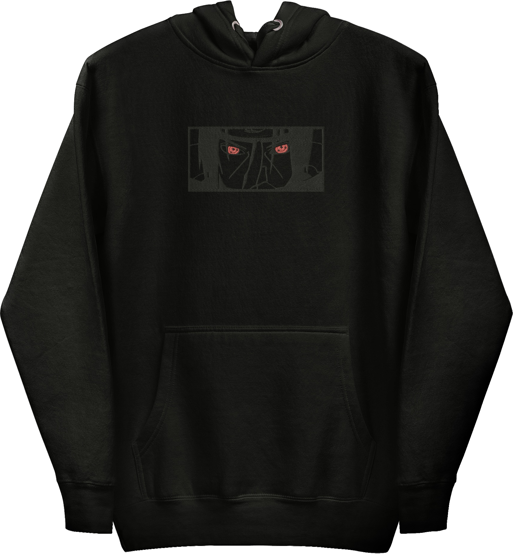 Naruto - Itachi Blackout Embroidered Hoodie