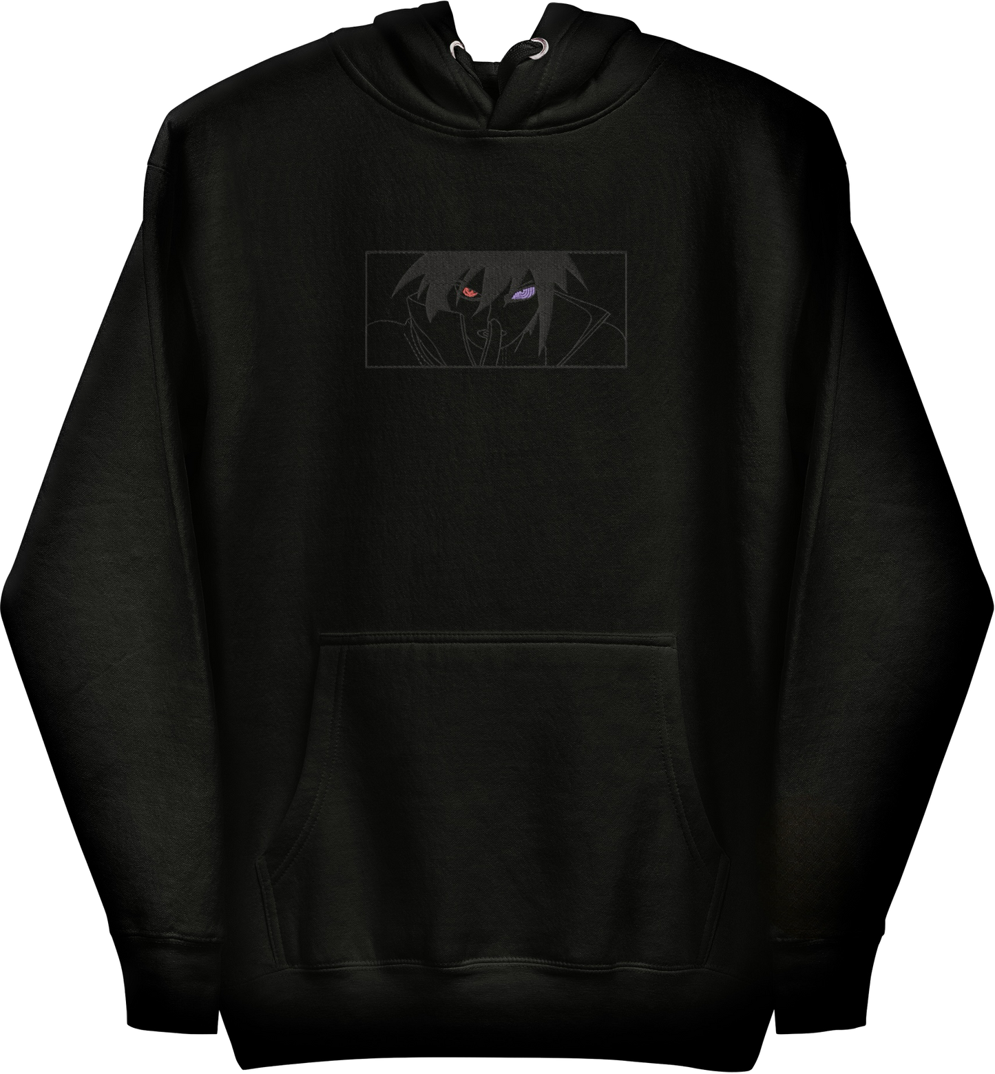 Naruto - Sasuke Blackout Embroidered Hoodie