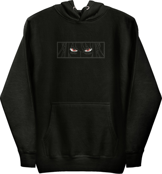 Spy x Family Yor Forger Blackout Embroidered Hoodie