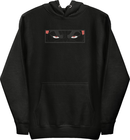 Baki - Yujiro Hanma Blackout Hoodie (Embroidered)