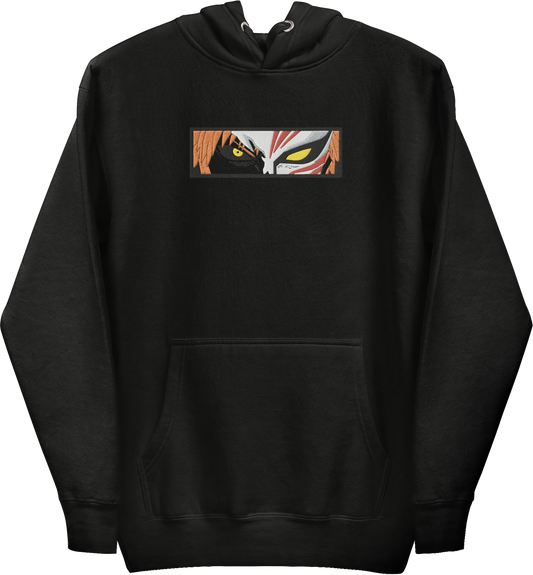 Bleach Ichigo Kurosaki Hollow Blackout Hoodie (Embroidered)