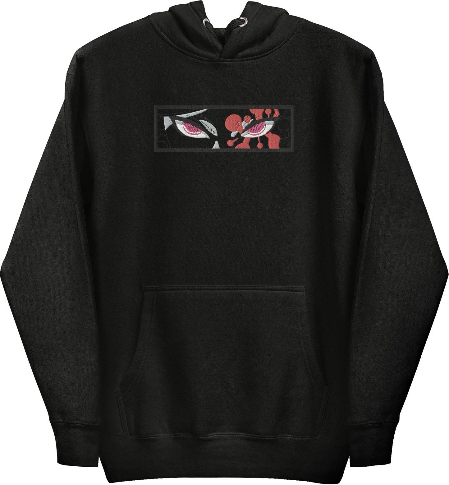 Demon Slayer Uzui Tengen Blackout Hoodie (Embroidered)